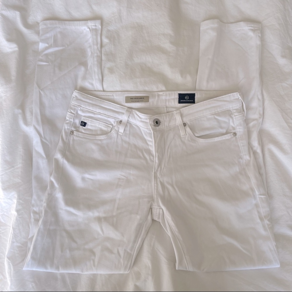 AG White Jeans